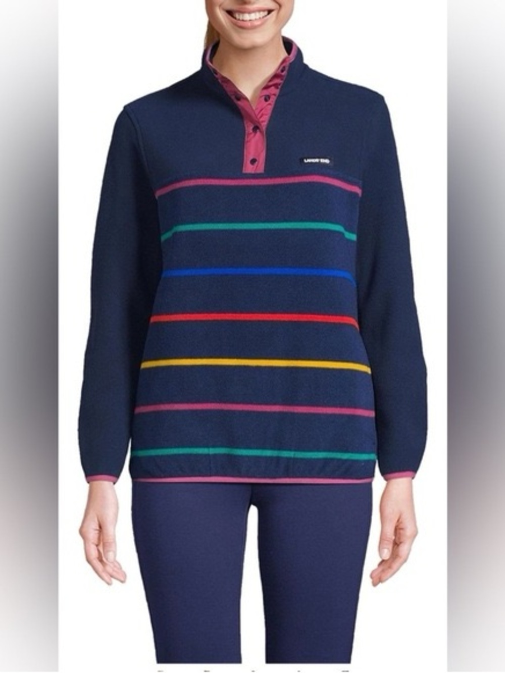 LANDS’ END Heritage fleece